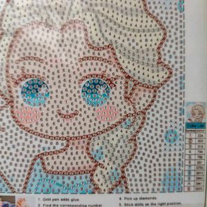 ❄️💎 Chibi Elsa DIY Diamond Painting Kit
