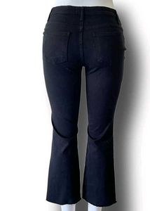 Low rise Black Flared Jeans