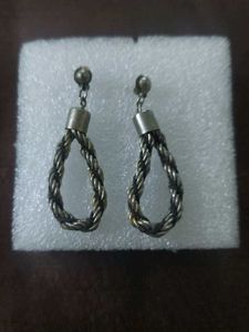 Unique Twisted Drop Earrings