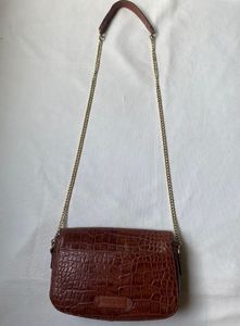 HIDE SIGN Brown Crossbody Bag