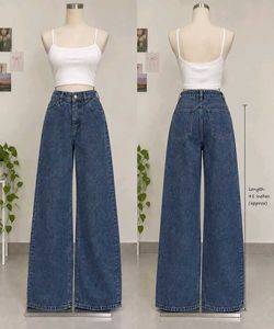 Wide Leg Denim Jeans💙👖