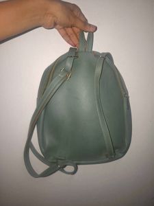 Elegant Sage Green Mini Backpack