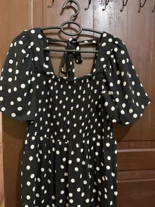 polka dot dress