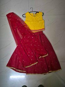 Girls' Festive Ethnic Set