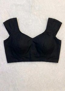 Stylish Black Saree Blouse
