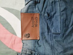 Unused Blue Casual Pants