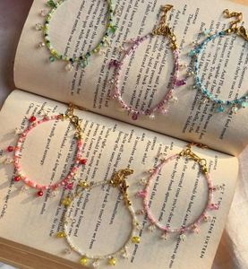 Handmade Beaded Charm Bracelets(6)