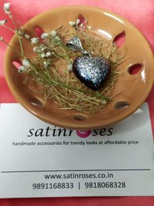 Sparkling Heart Pendant Necklace