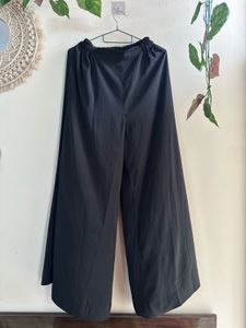 Black Wide Leg Palazzo Pant