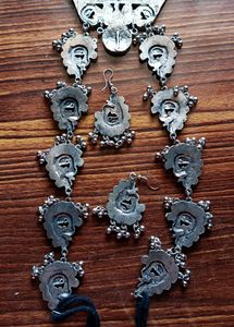 Oxidised Long  Beautiful Jwellery Set.