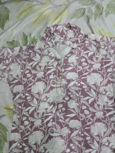 Comfortable Floral Print Night Suit Set