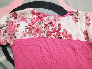 Chic Floral Kurta Set