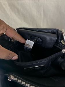 Authentic NINA RICCI French Luxury Leather tote