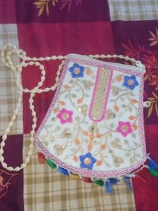 Embroidered Clutch Bag