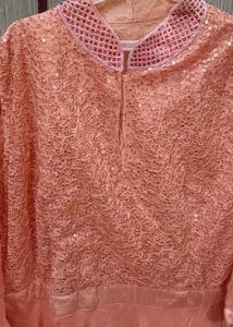 Peach 3 Ps Dress