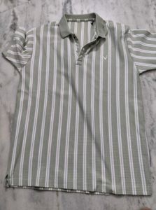 Men's Striped Polo Shirt