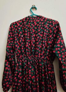 Chic Floral Print Maxi Dress