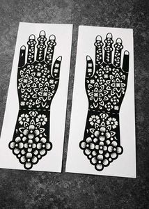 Henna Tattoo Stencils - Pack of 5