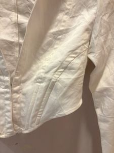 Chic Off-White Corset Style Top