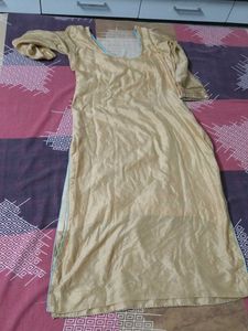 Elegant Golden Kurta