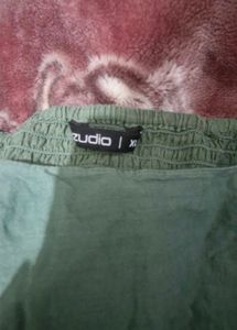 Green Embroidered Midi Dress