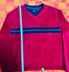 GAP Red Velvet Sweater(Sweat shirt)