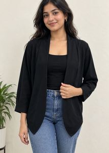 🎬🖤Black Open shrug