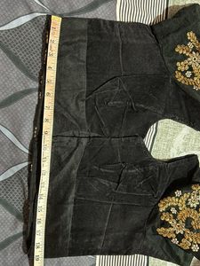Valvet Blouse For Wedding