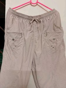y2k vintage studded cargo capri style pants