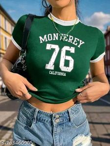 Monterey 76 California Cropped Top