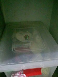 plastic large size storage container