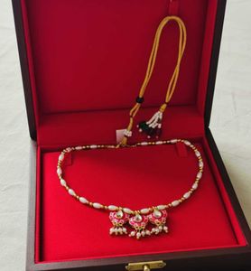 Pearl Necklace Set gold plated