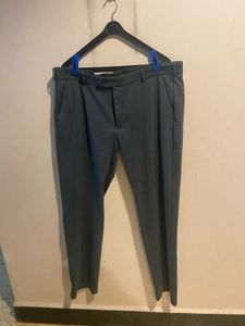Men's Gray Casual Pants