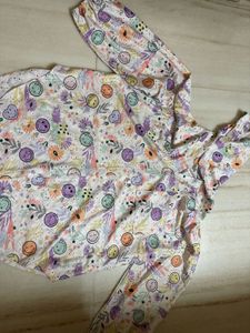 Cute Smiley Face Pajama Set