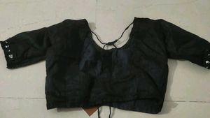 Elegant Black Saree