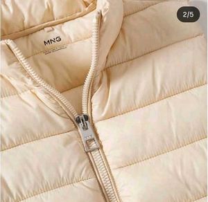 Mango Cream Puffer Vest