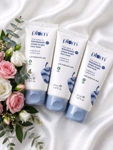 Pack of 3 Plum Simply Bright 2% Niacinamide Face W