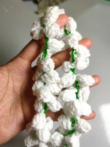 Handmade White Flower gajra