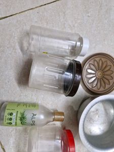 Assorted Kitchen Containers &amp; Utensils