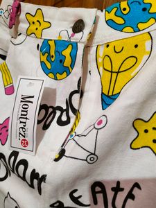 Graphic Printed Skirt