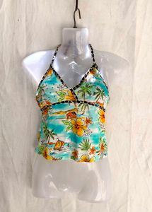 I. Beachy halter top