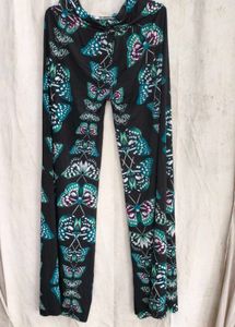 I. Long butterfly flowy pant