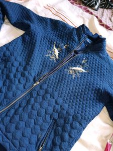 Quilted Bomber Jacket