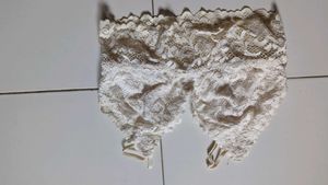 Delicate White Lace Bralette
