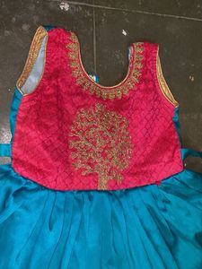 Beautiful Girls Embroidered Frock