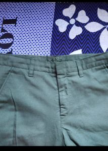 Unisex Green Pant