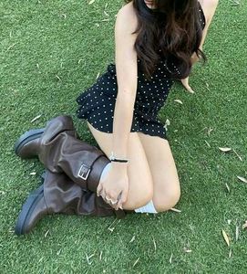 y2k Polka Dot Mini Dress