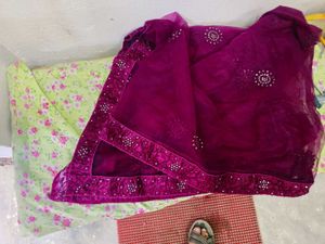 Stunning wine Siqvenc Embroidered Lehenga Choli