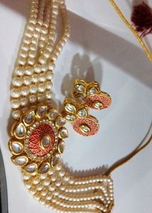 Red Golden Neckless