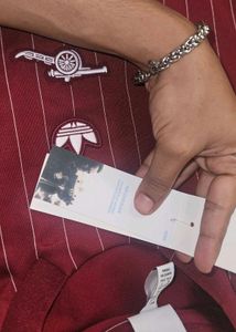 OG Adidas Arsenal Terrace Icons Jersey - Burgundy